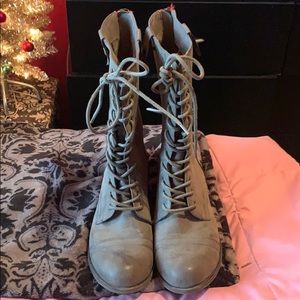 Madden Girl combat boots